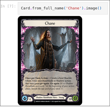 Chane Card Image